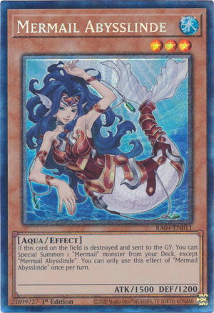 Yugioh - Mermail Abysslinde *Select Rarity* RA04-EN011 (NM)
