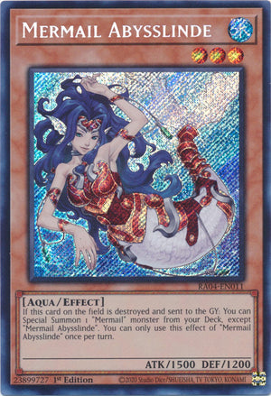 Yugioh - Mermail Abysslinde *Select Rarity* RA04-EN011 (NM)