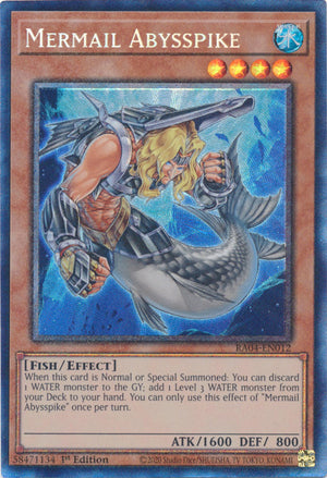 Yugioh - Mermail Abysspike *Select Rarity* RA04-EN012 (NM)