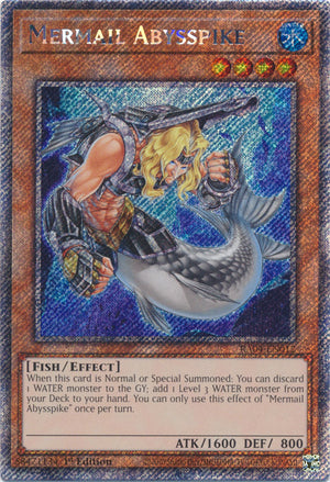Yugioh - Mermail Abysspike *Select Rarity* RA04-EN012 (NM)
