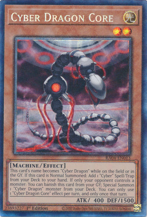 Yugioh - Cyber Dragon Core *Select Rarity* RA04-EN013 (NM)