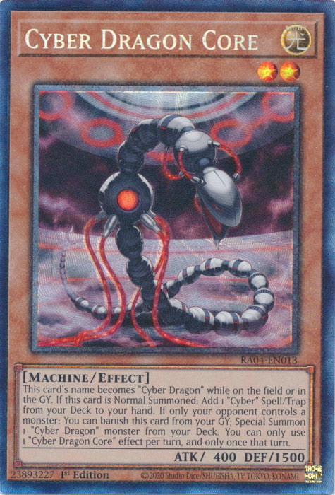 Yugioh - Cyber Dragon Core *Select Rarity* RA04-EN013 (NM)