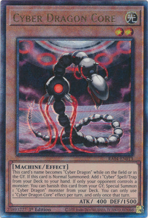 Yugioh - Cyber Dragon Core *Select Rarity* RA04-EN013 (NM)