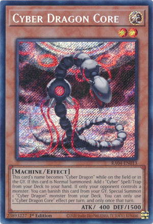 Yugioh - Cyber Dragon Core *Select Rarity* RA04-EN013 (NM)