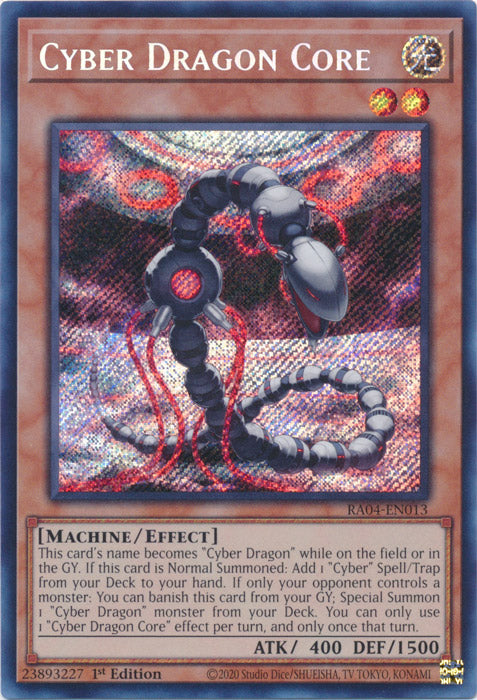 Yugioh - Cyber Dragon Core *Select Rarity* RA04-EN013 (NM)