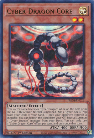 Yugioh - Cyber Dragon Core *Select Rarity* RA04-EN013 (NM)