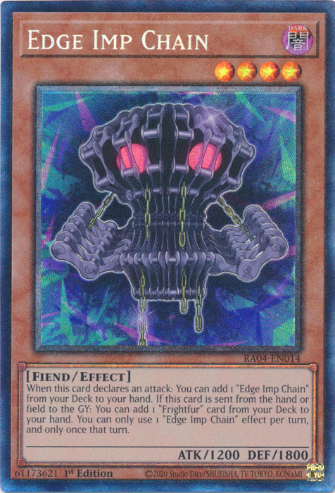 Yugioh - Edge Imp Chain *Select Rarity* RA04-EN014 (NM)