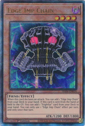 Yugioh - Edge Imp Chain *Select Rarity* RA04-EN014 (NM)