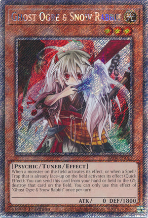 Yugioh - Ghost Ogre & Snow Rabbit *Select Rarity* RA04-EN015 (NM)