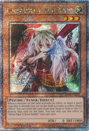 Yugioh - Ghost Ogre & Snow Rabbit *Select Rarity* RA04-EN015 (NM)