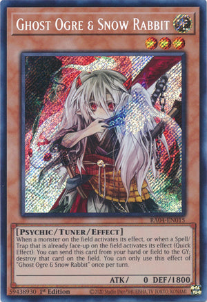 Yugioh - Ghost Ogre & Snow Rabbit *Select Rarity* RA04-EN015 (NM)