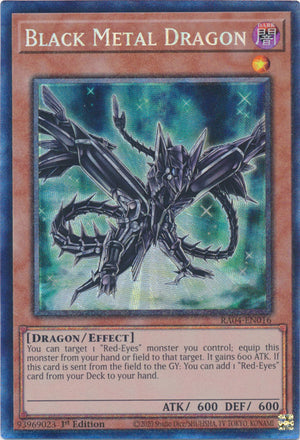 Yugioh - Black Metal Dragon *Select Rarity* RA04-EN016 (NM)