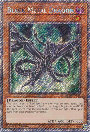 Yugioh - Black Metal Dragon *Select Rarity* RA04-EN016 (NM)