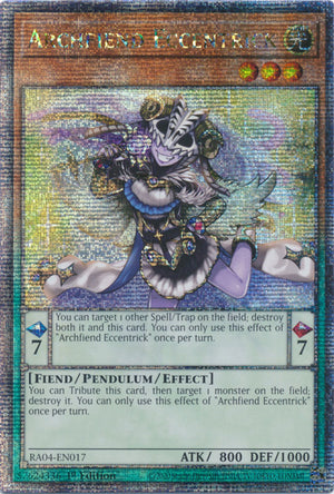 Yugioh - Archfiend Eccentrick *Select Rarity* RA04-EN017 (NM)