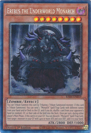 Yugioh - Erebus the Underworld Monarch *Select Rarity* RA04-EN019 (NM)