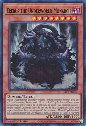 Yugioh - Erebus the Underworld Monarch *Select Rarity* RA04-EN019 (NM)