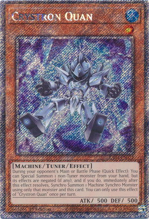 Yugioh - Crystron Quan *Select Rarity* RA04-EN021 (NM)