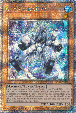 Yugioh - Crystron Quan *Select Rarity* RA04-EN021 (NM)