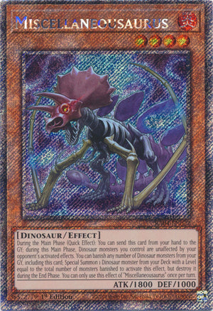 Yugioh - Miscellaneousaurus *Select Rarity* RA04-EN022 (NM)