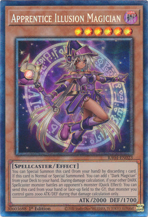 Yugioh - Apprentice Illusion Magician *Select Rarity* RA04-EN023 (NM)