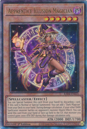 Yugioh - Apprentice Illusion Magician *Select Rarity* RA04-EN023 (NM)
