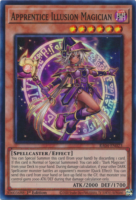 Yugioh - Apprentice Illusion Magician *Select Rarity* RA04-EN023 (NM)
