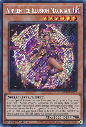 Yugioh - Apprentice Illusion Magician *Select Rarity* RA04-EN023 (NM)