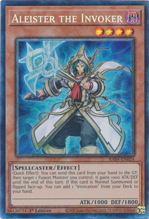 Yugioh - Aleister the Invoker *Select Rarity* RA04-EN024 (NM)