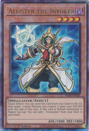 Yugioh - Aleister the Invoker *Select Rarity* RA04-EN024 (NM)