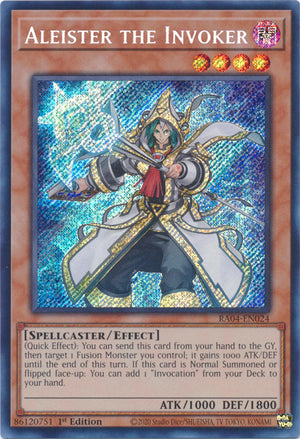 Yugioh - Aleister the Invoker *Select Rarity* RA04-EN024 (NM)