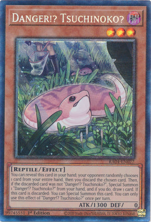 Yugioh - Danger!? Tsuchinoko? *Select Rarity* RA04-EN027 (NM)