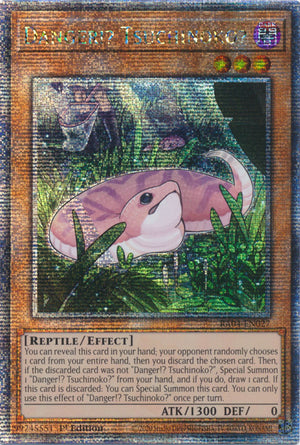 Yugioh - Danger!? Tsuchinoko? *Select Rarity* RA04-EN027 (NM)