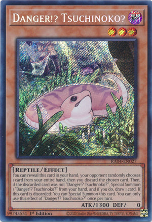 Yugioh - Danger!? Tsuchinoko? *Select Rarity* RA04-EN027 (NM)