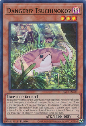 Yugioh - Danger!? Tsuchinoko? *Select Rarity* RA04-EN027 (NM)
