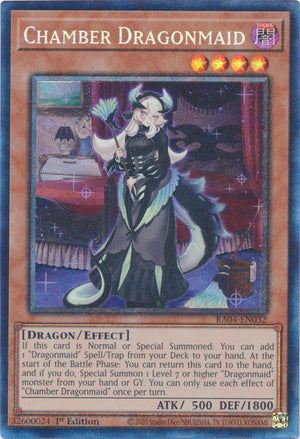 Yugioh - Chamber Dragonmaid *Select Rarity* RA04-EN032 (NM)