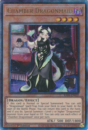 Yugioh - Chamber Dragonmaid *Select Rarity* RA04-EN032 (NM)