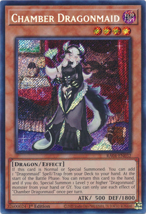 Yugioh - Chamber Dragonmaid *Select Rarity* RA04-EN032 (NM)