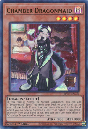 Yugioh - Chamber Dragonmaid *Select Rarity* RA04-EN032 (NM)