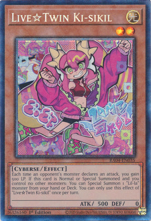 Yugioh - Live☆Twin Ki-sikil *Select Rarity* RA04-EN035 (NM)