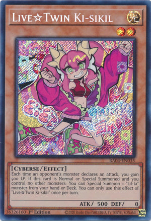 Yugioh - Live☆Twin Ki-sikil *Select Rarity* RA04-EN035 (NM)