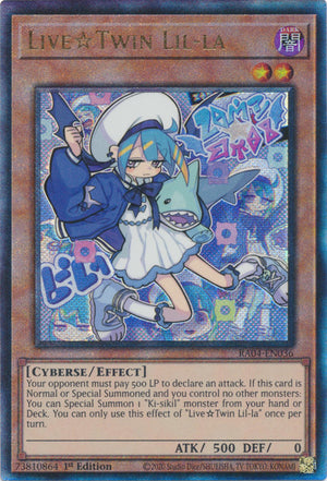 Yugioh - Live☆Twin Lil-la *Select Rarity* RA04-EN036 (NM)