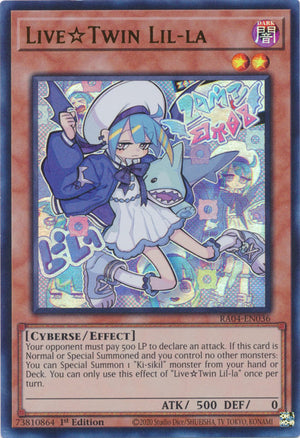 Yugioh - Live☆Twin Lil-la *Select Rarity* RA04-EN036 (NM)