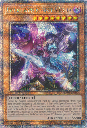 Yugioh - Evil☆Twins Ki-sikil & Lil-la *Select Rarity* RA04-EN037 (NM)