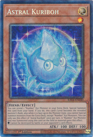 Yugioh - Astral Kuriboh *Select Rarity* RA04-EN040 (NM)