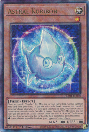 Yugioh - Astral Kuriboh *Select Rarity* RA04-EN040 (NM)