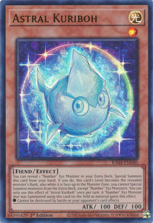 Yugioh - Astral Kuriboh *Select Rarity* RA04-EN040 (NM)