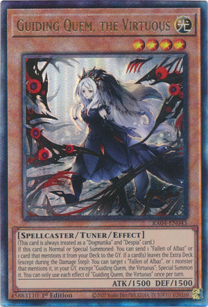 Yugioh - Guiding Quem, the Virtuous *Select Rarity* RA04-EN043 (NM)
