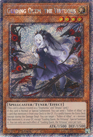 Yugioh - Guiding Quem, the Virtuous *Select Rarity* RA04-EN043 (NM)