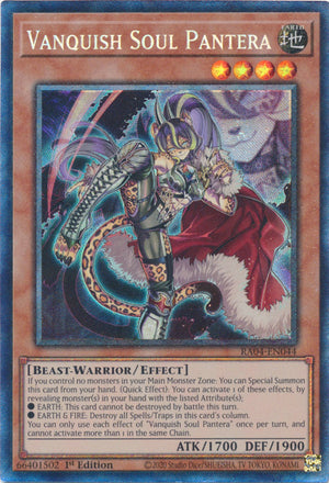 Yugioh - Vanquish Soul Pantera *Select Rarity* RA04-EN044 (NM)