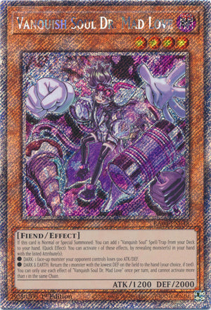 Yugioh - Vanquish Soul Dr. Mad Love *Select Rarity* RA04-EN045 (NM)